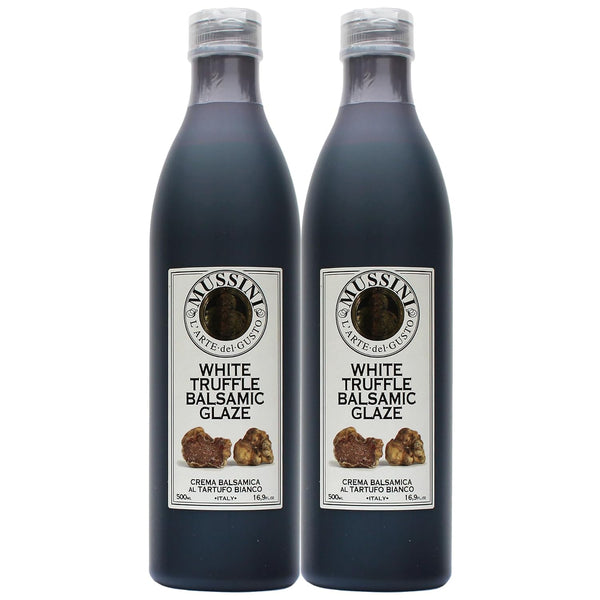 Mussini Cream, Balsamic Glaze with Truffle, 16.9-Ounce Bottles (Pack of 2)