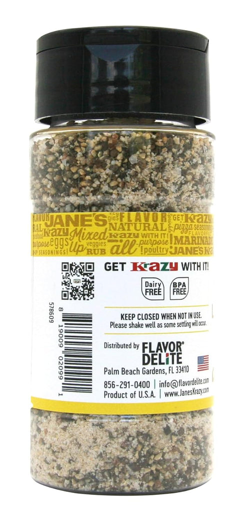 Jane's Krazy Lemon Pepper Marinade & Seasoning, 2.5 oz