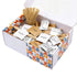 Packets 450 Count Sugar and Sweetener Assortment with Wooden Coffee Stirrers and Varieties for Home Office Coffee Bar