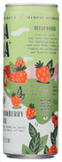 12 Aura Bora Herbal Sparkling Water Basil Berry, Ounce