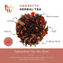 1.6 oz, 15 Pinky Up Amaretto Herbal Tea, Caffeine-Free Herbal Tea with Almond, Hibiscus, and Rosehips, Compostable