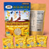 4 (0.53 oz Freeze-Dried Banana Chips Healthy, Gluten-Free, No Sugar Added, Crispy & Delicious Fruit Snacks for Kids
