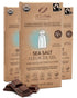 Jelina Chocolatier | 3 Pack 72% Dark Chocolate Bar with Sea Salt