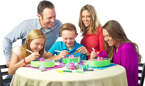 The Eggmazing Egg Decorator 2 Pack The Original EggMazing Egg Decorator - Decorate Eggs Twice as Fast, Twice as Fun