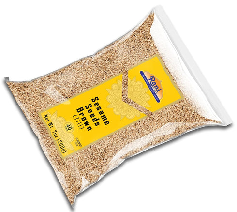 Rani Sesame Seeds Whole Brown, Raw (Till), 7oz (200gm), All Natural, Gluten Friendly, NON-GMO, Kosher, Vegan
