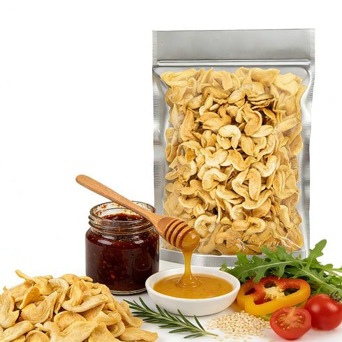 Fraunitsh Dried Soy Strips 17.63oz(1.1lbs) | Soybean Strips for Salads, Stir Fry, Soup,