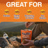 5.25 Oz (Pack 6) P-Nuttles Butter Toffee Covered Peanuts, Resealable Bag of - Sweet & Salty Candied Peanuts Snacks