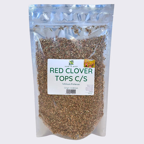 Red Clover Tops C/S - Cut & Sifted Wildcrafted Herb, 4oz