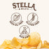 5 oz 2-pack Stella & Milo's Kettle Cooked Beef Tallow Potato Chips, Seed Oil Free Chips Made with Grass Fed Beef