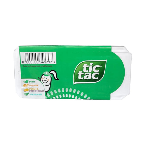 60 234g TIC TAC Box with Mini Boxes (Mint, Orange, Spearmint, Peach and Passion fruit) by Tic Tac