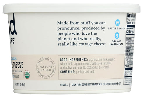 by Good Culture 2%, 16Ounce Good Culture, Organic Low Fat Cottage Cheese - Classic