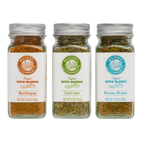 MILFORD Spice COMPANY Spice Gift Set 3 Shaker Blends, Salt & Sugar Free All Natural