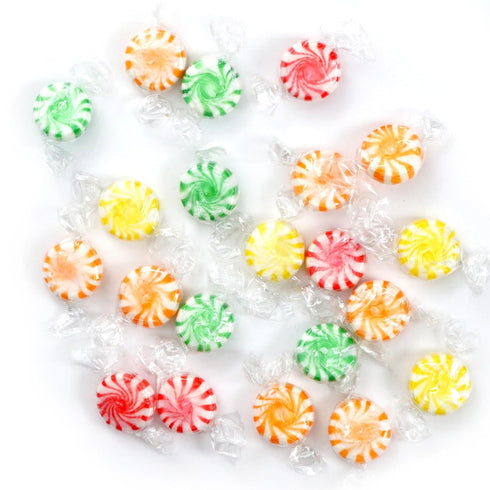 2 150 Fruity Starlight Hard Candy, Pound Bulk Candy (Approx. pcs.), Individually Wrapped Hard Candy, Fruit Starlights