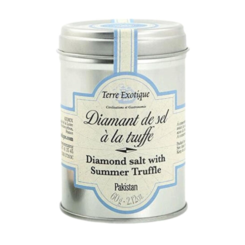 Terre Exotique Fleur De Sel with Italian White Truffles 2.2 Oz Ifaty Madagascar