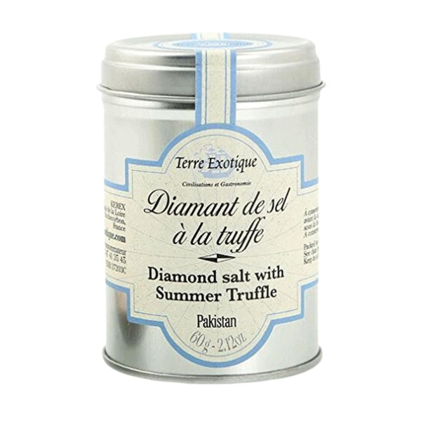 Terre Exotique Fleur De Sel with Italian White Truffles 2.2 Oz Ifaty Madagascar