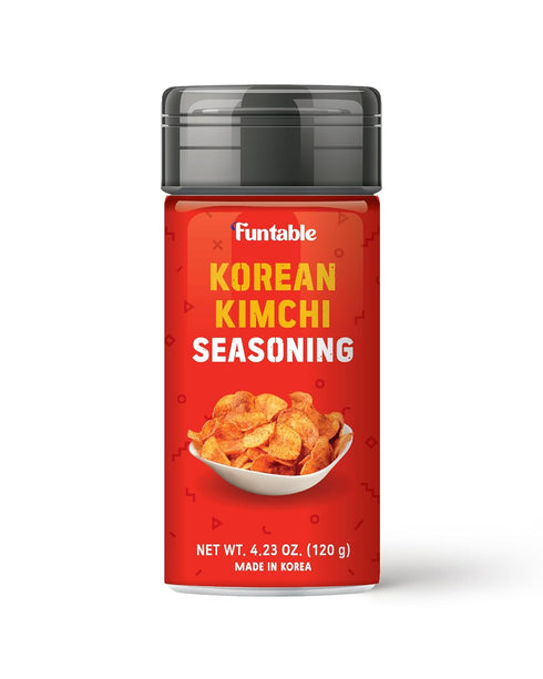 Funtable Kimchi Seasoning, 4.2oz, Authentic Korean Flavor Powder