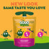 Pack, 3.2 oz (Pack 20), (Packaging GoGo squeeZ Fruit & veggieZ Applesauce and Puree Variety Pedal Peach and Boulder