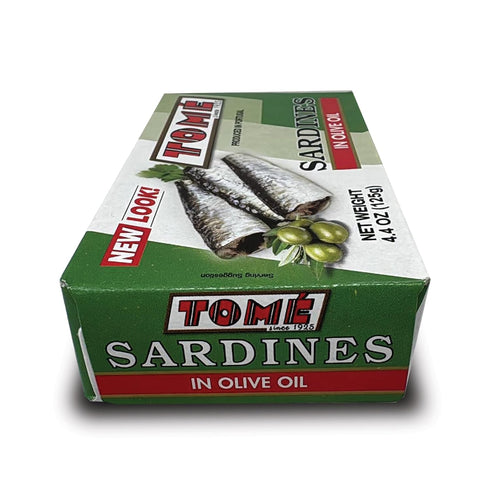 4 Packs 125g Tome Sardines (In Olive Oil) Ea
