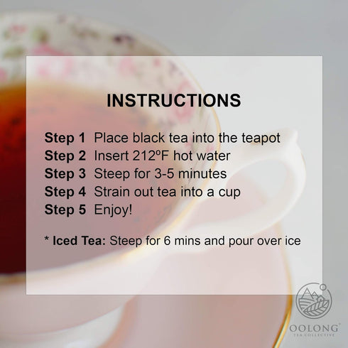 2025 (2oz) Honey Black Tea - Fresh Harvest - No Sweetener - No Added Flavors - Loose Leaf Black Tea from Taiwan - Tea