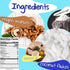3 9 Oz Crazy Go Nuts Walnut Butter Coconut - Walnut Spread, Keto, Vegan, Low Carb, Gluten Free, Superfood-Natural