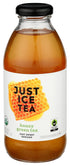 Eat The Change 16 (Pack 12) Just Ice Tea Organic Honey Green Tea, Kosher, Fluid Ounces