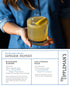17 Tippleman's Ginger Honey Syrup - Craft Cocktail Mixer - All Natural Complex Syrup for Cocktails and Non-Alcoholic