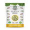 Earthy Krunchy Snacks Kale Chips - Cheezy Lemon Garlic Flavor - High