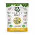 Earthy Krunchy Snacks Kale Chips - Cheezy Lemon Garlic Flavor - High