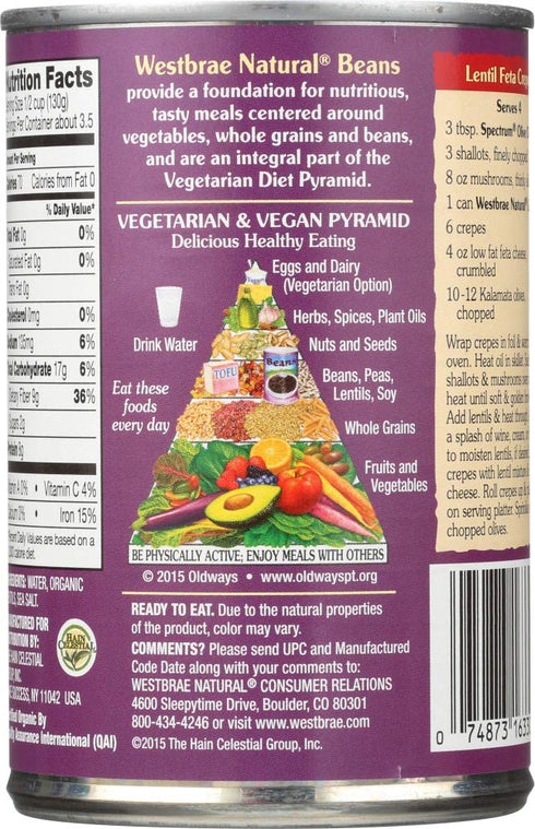 StarSun Depot (NOT A CASE) Vegetarian Organic Lentil Beans