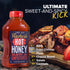 24 oz 100% Fischer's Hot Honey Raw Unfiltered Honey with Hot Pepper Spicy Honey for Pizza, Chicken, Charcuterie, BBQ