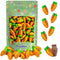 Fruidles Easter Chocolate Carrots Bunny Rabbit Treats Milk Chocolate, Individually Wrapped in