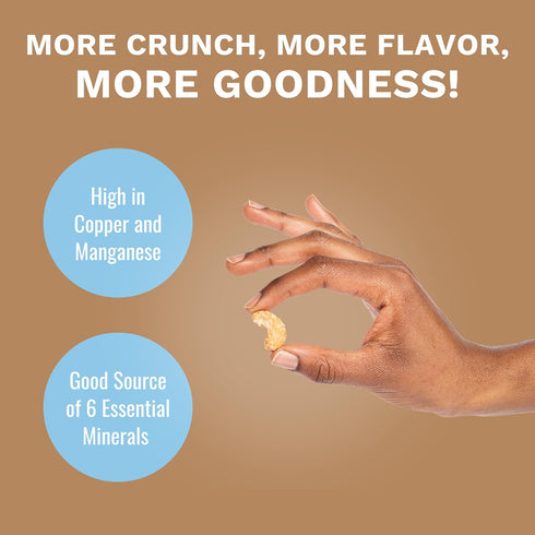 1.5 (12 Packs) Toasted Coconut Cashews by Karma Nuts, Whole, Sweet, Roasted, Vegan, Gluten Free, Low Net Carb, Natural