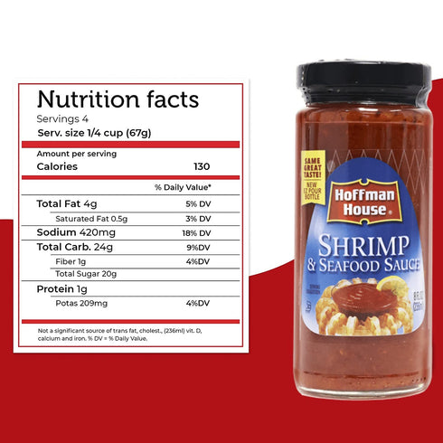Hoffman House Seafood & Cocktail Sauce - Gourmet Flavor