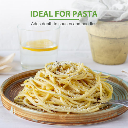22 Ounce(624g), Soeos Granulated Garlic, Garlic Powder, Convenient and Versatile Seasoning, Great for Flavoring Dishes