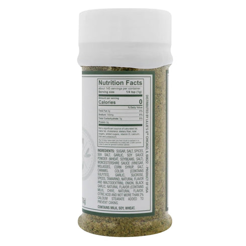 Lillie’s Q - Herb Salt Seasoning, Garlic and Herb Seasoning for Grilling, Seasoning with Chives and Parsley, Perfect on Meat, Poultry & Vegetables (6 oz)