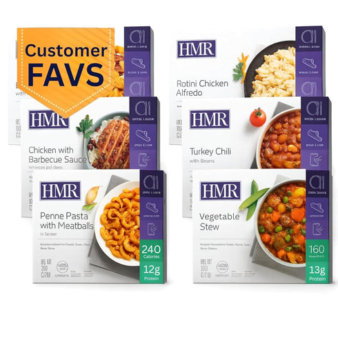 HMR Customer Favorites Entre Pack | Ready to Eat Meals Shelf Stable,