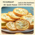 WXYTYSFA 3.17 oz/90 Dried kumquat slices, kumquats, fresh kumquats, citrus, great for cocktails and snacks or drink