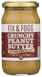 Fix & Fogg Super Crunchy Peanut Butter Natural Peanut Butter Spread, No