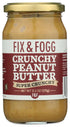 Fix & Fogg Super Crunchy Peanut Butter Natural Peanut Butter Spread, No