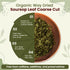 100% (1Lb, 16 Oz) Organic Way Dried Soursop Leaf Coarse Cut (Annona Muricata) - Herbal Tea | Vegan, Non GMO & Gluten