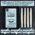 19mm 131ft, 22lb Snack Stick Casings - natural LAMB/SHEEP casings for sausage making. casing. Ideal sausage casings