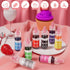Set 8 6g/Bottle Gel Food Coloring - Colors Concentrated Gel Based Food Color Food Grade Dye Flavorless Vibrant Edible