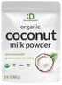 DEAL SUPPLEMENT Unsweetened Organic Coconut Milk Powder, 3lbs Dairy Free Creamer Alternative Sugar Free