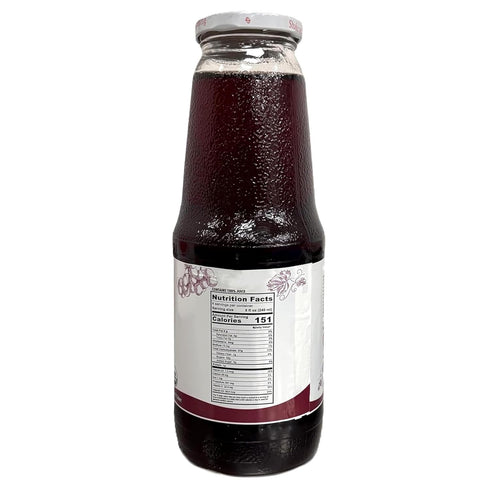 33.8 Oz (2 Pack) Anna and Sarah Organic Grape Juice - USDA Organic Certified - Glass Bottle No Sugar, No Artificial