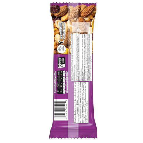 1.76 Oz (12 Packs) Granuts Cranberry Trail Mix | Caramelized Peanuts | Crunchy Corn Nuts + Almonds | Soft Cranberries |