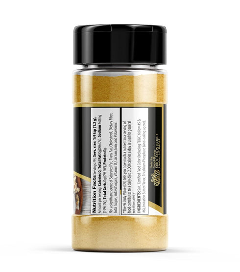 GranAroma Buttery Salt Seasoning, 4 oz, Popcorn Seasoning, Cinema Style, Delicious Flavor