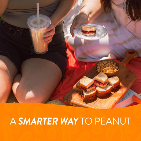 24 9g 9% PBfit Ounce Simply Peanut Powdered Peanut Powder, No Added Sugar or Salt, Non-GMO, Plant-Based, Gluten-Free