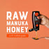 263+ 10+ 13.2 oz Nate's Raw Manuka Honey MGO | UMF Certified | Squeeze Bottle