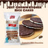 (pack 3) LIEBERS Kosher Certified Dairy Italian Milk Chocolate Rice Cakes, Gluten Free Snack Italian Milk Chocolate