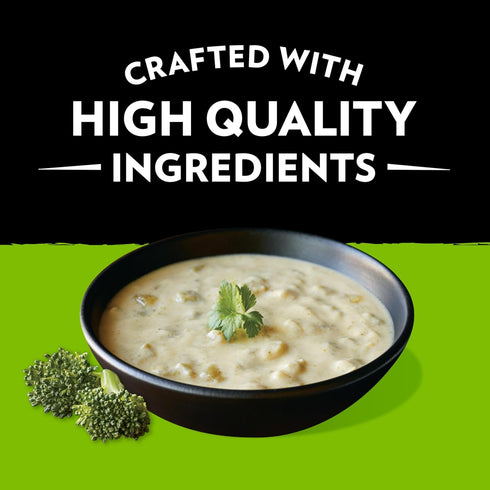 Campbell's Slow Kettle 15.5 oz (Pack 3) Style Creamy Broccoli Cheddar Bisque, Microwavable Bowl